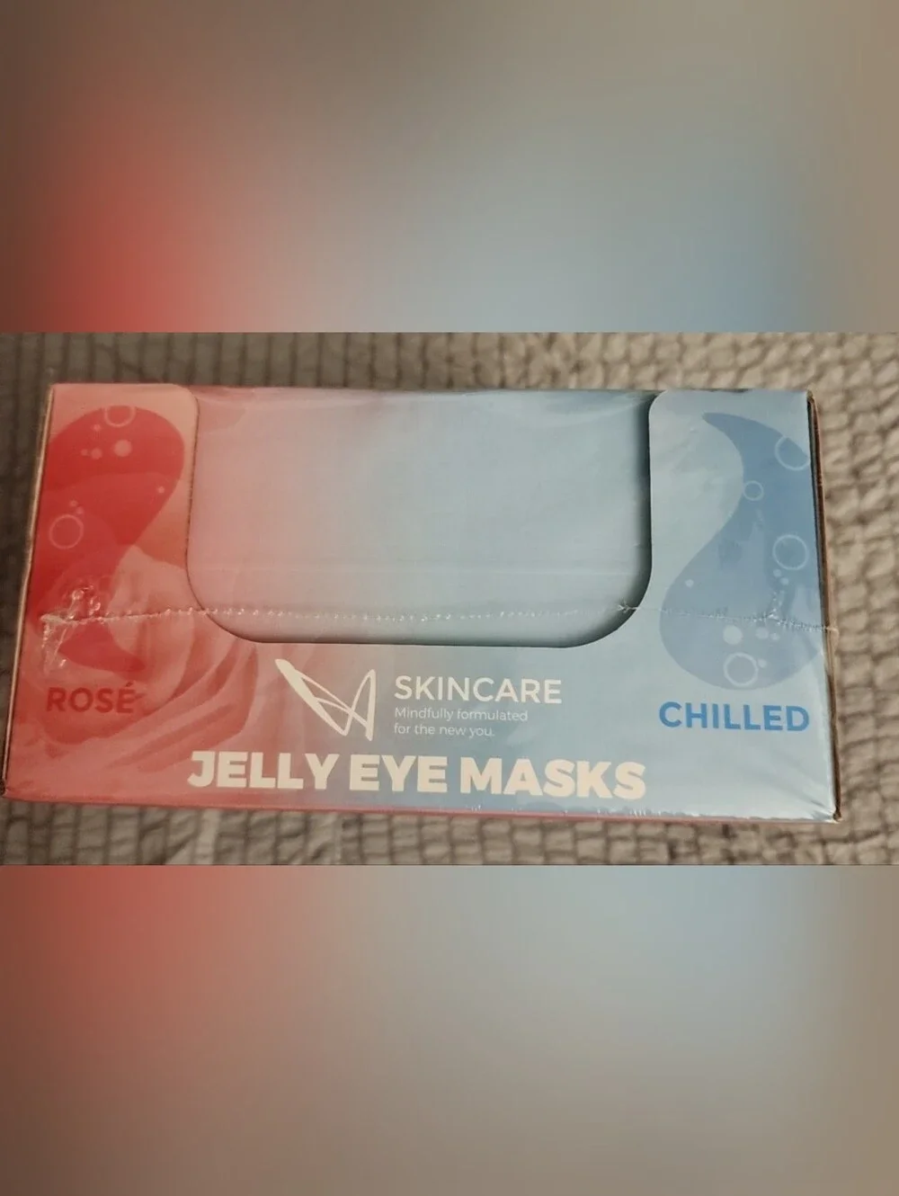Jelly Eye Masks - Rose & Chilled (Red, Blue)